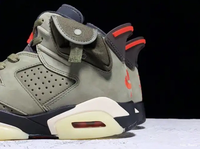 Kicktheory Air Travis Jordan x CN1084-200 Medium Olive 6 Scott 0523